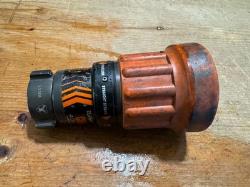 Elkhart Brass Chief Fire Fighting Hose Nozzle 4000-22 Straight Stream/Fog (f)