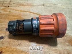 Elkhart Brass Chief Fire Fighting Hose Nozzle 4000-22 Straight Stream/Fog (h)