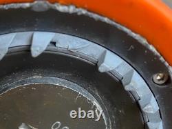 Elkhart Brass Chief Nozzle 4000-24 Fair Condition Loose Collar Sold As Is