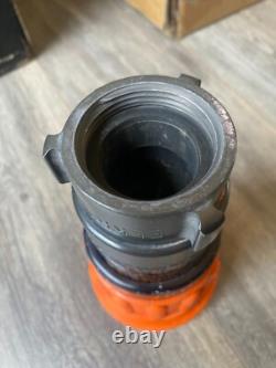 Elkhart Brass Chief Nozzle 4000-24 Fair Condition Loose Collar Sold As Is