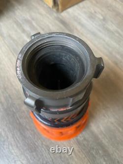 Elkhart Brass Chief Nozzle 4000-24 Fair Condition Loose Collar Sold As Is