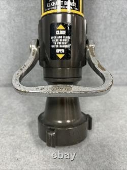 Elkhart Brass DSM-30F Select-O-Matic Pistol Grip 1964 Fire Hose Nozzle 3 NH 1