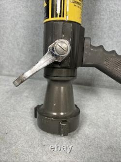 Elkhart Brass DSM-30F Select-O-Matic Pistol Grip 1964 Fire Hose Nozzle 3 NH 1