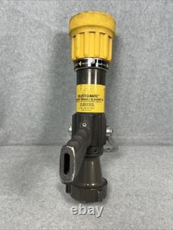 Elkhart Brass DSM-30F Select-O-Matic Pistol Grip 1964 Fire Hose Nozzle 3 NH 1