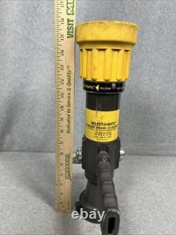 Elkhart Brass DSM-30F Select-O-Matic Pistol Grip 1964 Fire Hose Nozzle 3 NH 1