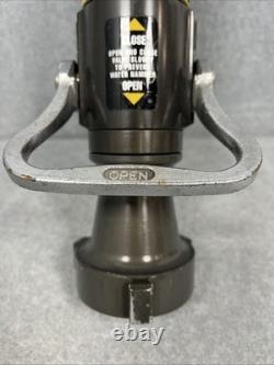 Elkhart Brass DSM-30F Select-O-Matic Pistol Grip 1964 Fire Hose Nozzle 3 NH 4
