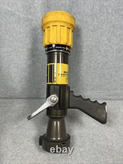 Elkhart Brass DSM-30F Select-O-Matic Pistol Grip 1964 Fire Hose Nozzle 3 NH 4