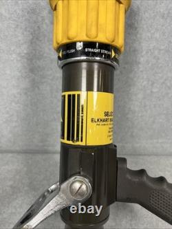 Elkhart Brass DSM-30F Select-O-Matic Pistol Grip 1964 Fire Hose Nozzle 3 NH 4