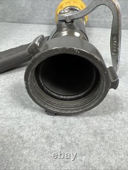 Elkhart Brass DSM-30F Select-O-Matic Pistol Grip 1964 Fire Hose Nozzle 3 NH 4