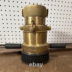 Elkhart Brass Fire Hose Nozzle CSW-LB Adjustable Flow 350-1250 GPM