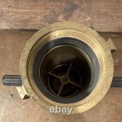 Elkhart Brass Fire Hose Nozzle CSW-LB Adjustable Flow 350-1250 GPM Elkhart Brass Fire Hose Nozzle CSW-LB Adjustable Flow 350-1250 GPM