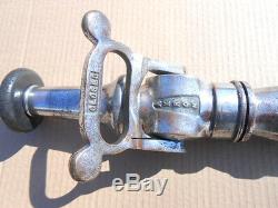 Elkhart Brass Fire Nozzle Hose Akron Firefighter