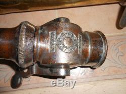 Elkhart Brass Fire Nozzle Hose Akron Firefighter