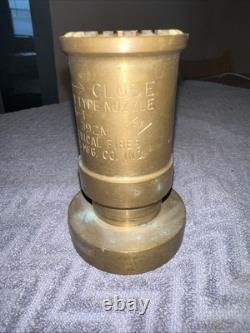 Elkhart Brass Fire Nozzle Portable Spray Type Nozzle L 206-T 392M