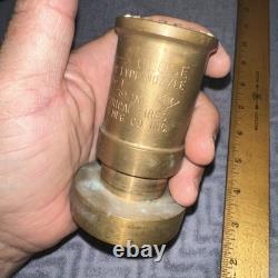 Elkhart Brass Fire Nozzle Portable Spray Type Nozzle L 206-T 392M