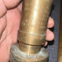 Elkhart Brass Fire Nozzle Portable Spray Type Nozzle L 206-T 392M
