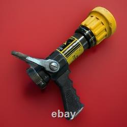 Elkhart Brass Fire Nozzle SM-20FG 1.5 NH Select-O-Matic, 200 GPM, + Pistol
