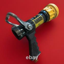 Elkhart Brass Fire Nozzle SM-20FG 1.5 NH Select-O-Matic, 200 GPM, + Pistol