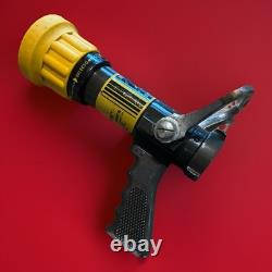 Elkhart Brass Fire Nozzle SM-20FG 1.5 NH Select-O-Matic, 200 GPM, + Pistol