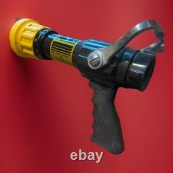 Elkhart Brass Fire Nozzle SM-20FG 1.5 NH Select-O-Matic, 200 GPM, + Pistol