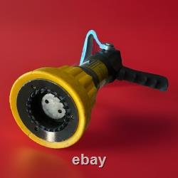 Elkhart Brass Fire Nozzle SM-20FG 1.5 NH Select-O-Matic, 200 GPM, + Pistol