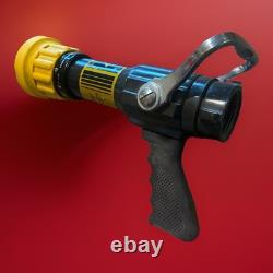 Elkhart Brass Fire Nozzle SM-20FG 1.5 NH Select-O-Matic, 200 GPM, + Pistol