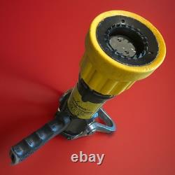 Elkhart Brass Fire Nozzle SM-20FG 1.5 NH Select-O-Matic, 200 GPM, + Pistol