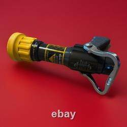 Elkhart Brass Fire Nozzle SM-20FG 1.5 NH Select-O-Matic, 200 GPM, + Pistol