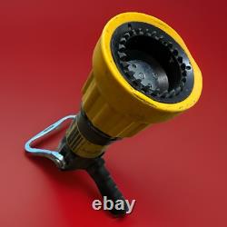 Elkhart Brass Fire Nozzle TSM-30F 1-1/2 Inch Select-O-Matic, 350 GPM, + Pistol
