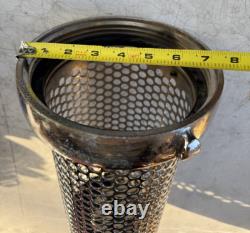 Elkhart Brass GG Barrel Suction Strainer 13 3/4 Tall Fire Hose Apparatus
