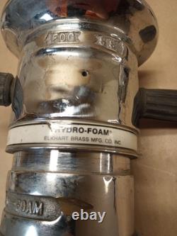 Elkhart Brass HF-350 Hydro-Foam Nozzle Fire Foam 2.5 FNH Master Stream Suppress