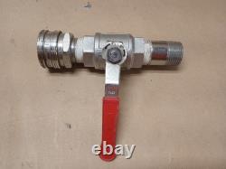 Elkhart Brass HF-350 Hydro-Foam Nozzle Fire Foam 2.5 FNH Master Stream Suppress