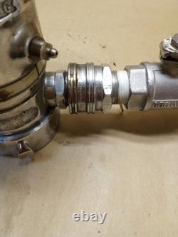 Elkhart Brass HF-350 Hydro-Foam Nozzle Fire Foam 2.5 FNH Master Stream Suppress
