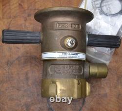 Elkhart Brass HF-350 Hydro-Foam Nozzle Fire Foam 2.5 Stream Suppress Unused