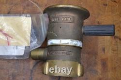 Elkhart Brass HF-350 Hydro-Foam Nozzle Fire Foam 2.5 Stream Suppress Unused