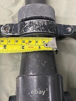 Elkhart Brass MFG Co Playpipe Fire Nozzle 2.5 NH With Triple Stack Tips Akron