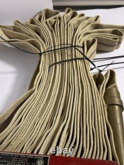 Elkhart Brass Mfg S-41 Fire Rescue Hose Rack W 50' Hose & Nozzle 1966 Vintage
