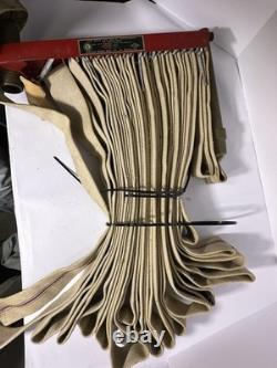 Elkhart Brass Mfg S-41 Fire Rescue Hose Rack W 50' Hose & Nozzle 1966 Vintage