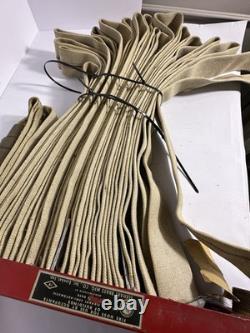 Elkhart Brass Mfg S-41 Fire Rescue Hose Rack W 50' Hose & Nozzle 1966 Vintage