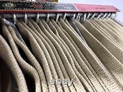 Elkhart Brass Mfg S-41 Fire Rescue Hose Rack W 50' Hose & Nozzle 1966 Vintage