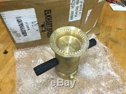 Elkhart Brass Model J 2.5 Female Industrial Fire Hose Nozzle 500 GPM P/N0014001
