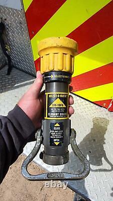Elkhart Brass SM-10FG 1.5 inch Select-O-Matic fire hose nozzle