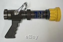 Elkhart Brass Select-O-Matic TSM-20FLP Fire Hose Nozzle Tip with Pistol Grip