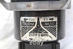 Elkhart Brass Select-o-Matic Low Pressure SM-100 Fire Hose Nozzle #294