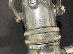 Elkhart Brass co. Fire Nozzle Firefighter Fire Truck collectable