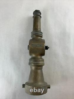 Elkhart Chief Brass Fire Nozzle