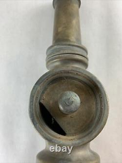 Elkhart Chief Brass Fire Nozzle