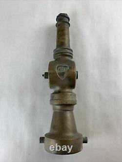 Elkhart Chief Brass Fire Nozzle