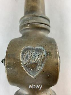 Elkhart Chief Brass Fire Nozzle