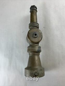 Elkhart Chief Brass Fire Nozzle